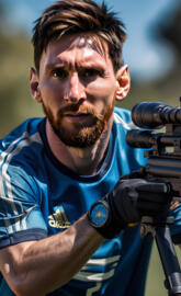 Messi con el franco🤑