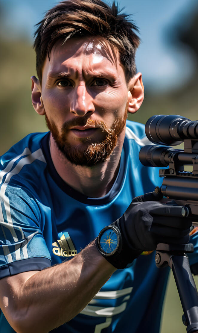 Messi con el franco🤑