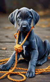 Great Dane puppy