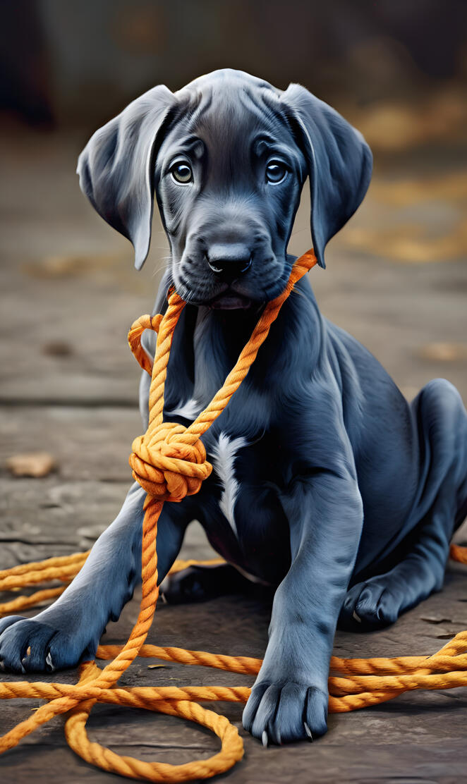 Great Dane puppy