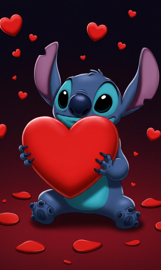 Stitch Valentines Day