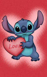 Stitch Valentines Day