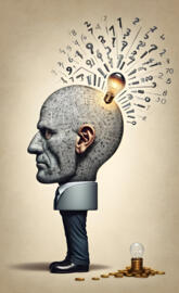 a man holding a laptop