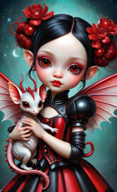 a woman holding a cat