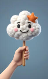 a hand holding a popsicle