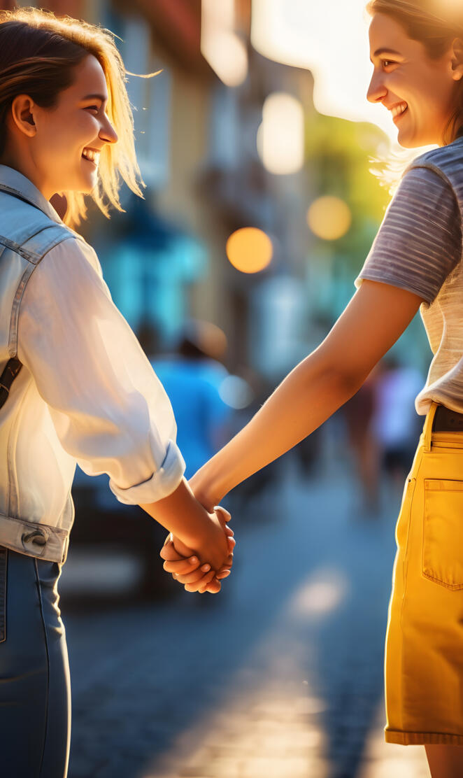 a few women shaking hands