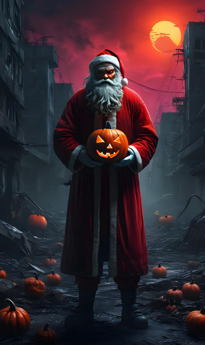 Thriller night santa