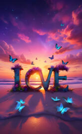 love on the beach...shout out to ebbys1! 😇