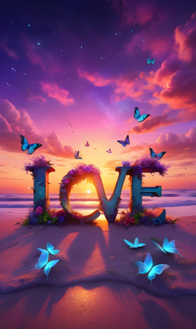 love on the beach...shout out to ebbys1! 😇