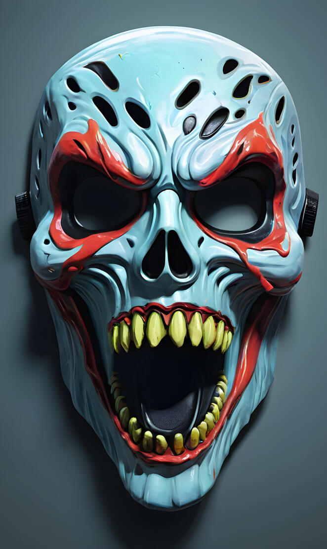 screaming skull