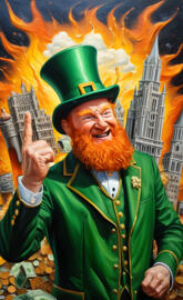 Saint Patrick's Day blast