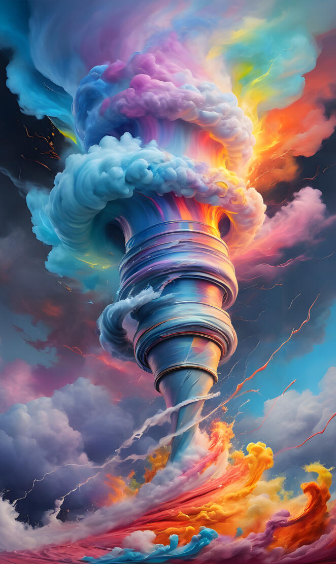 a rocket blasting off