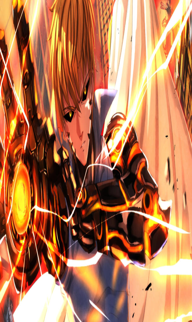 One punch man genos
