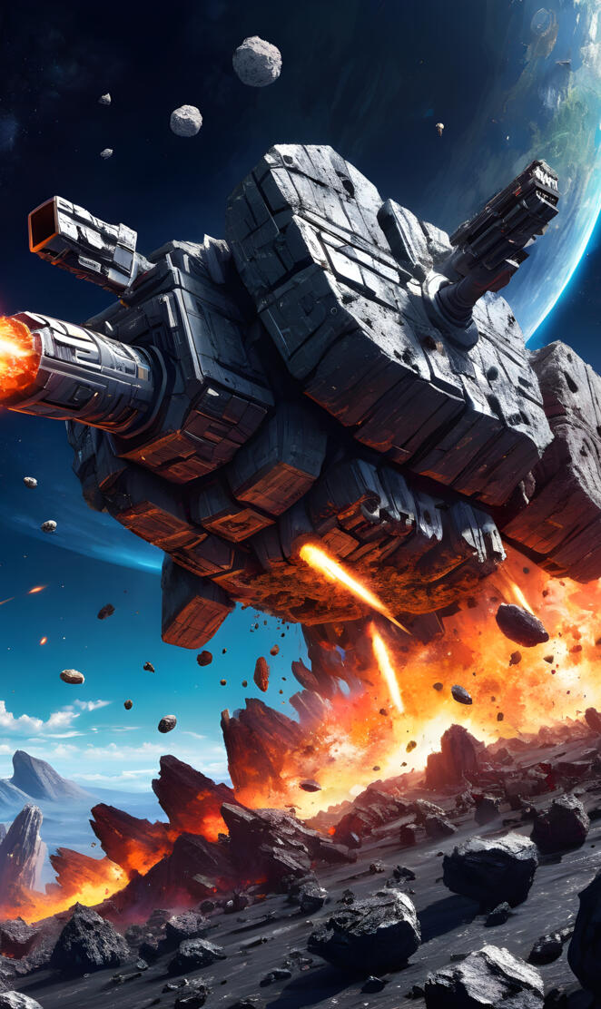 It needs blasted smooth, so we can land without rupturing the hull.