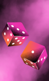 Purple Dice