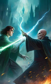 Harry Potter and Voldemort