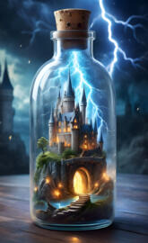 hogwarts in a bottle