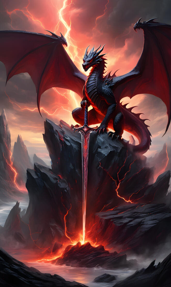 The Dragon Sword of Fire