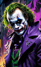 Joker 💬 "Calm Mind? Learn To Control Your Emotions." My Friend.