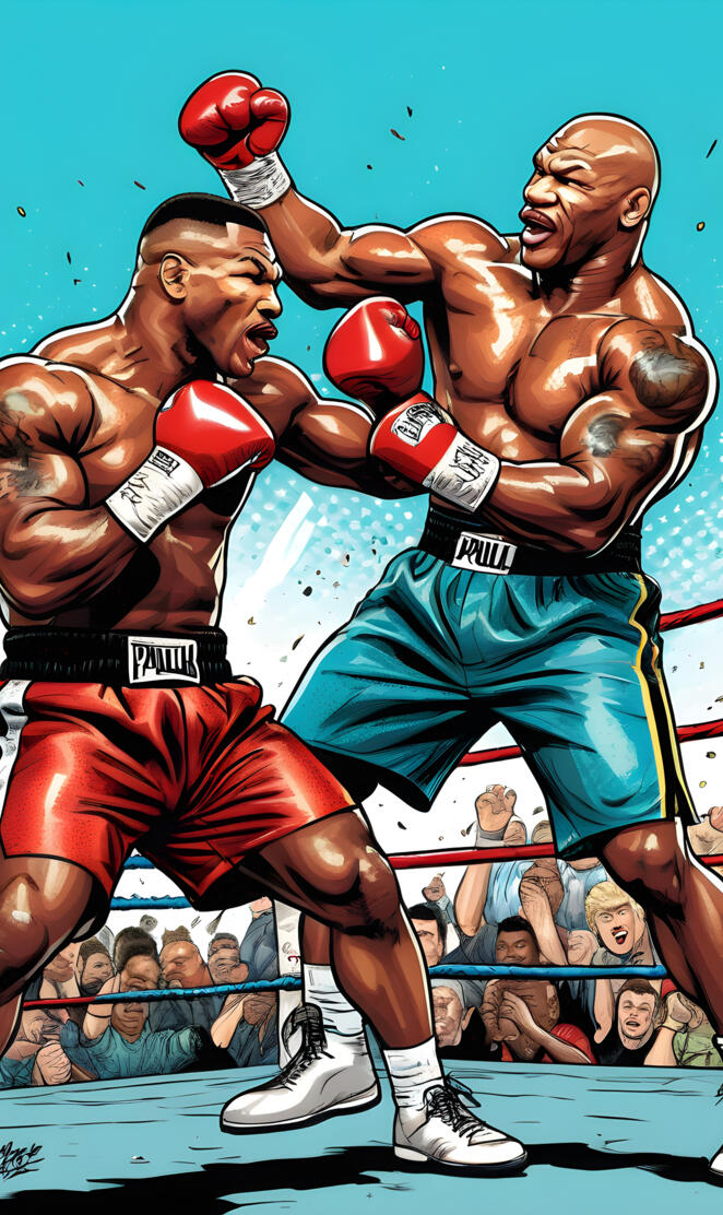 Young Mike versus Old Mike Tyson