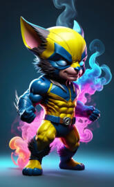 baby wolverine still kicks...