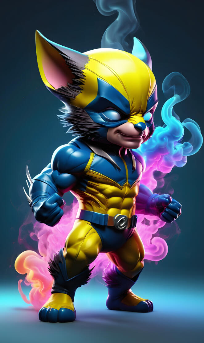 baby wolverine still kicks...