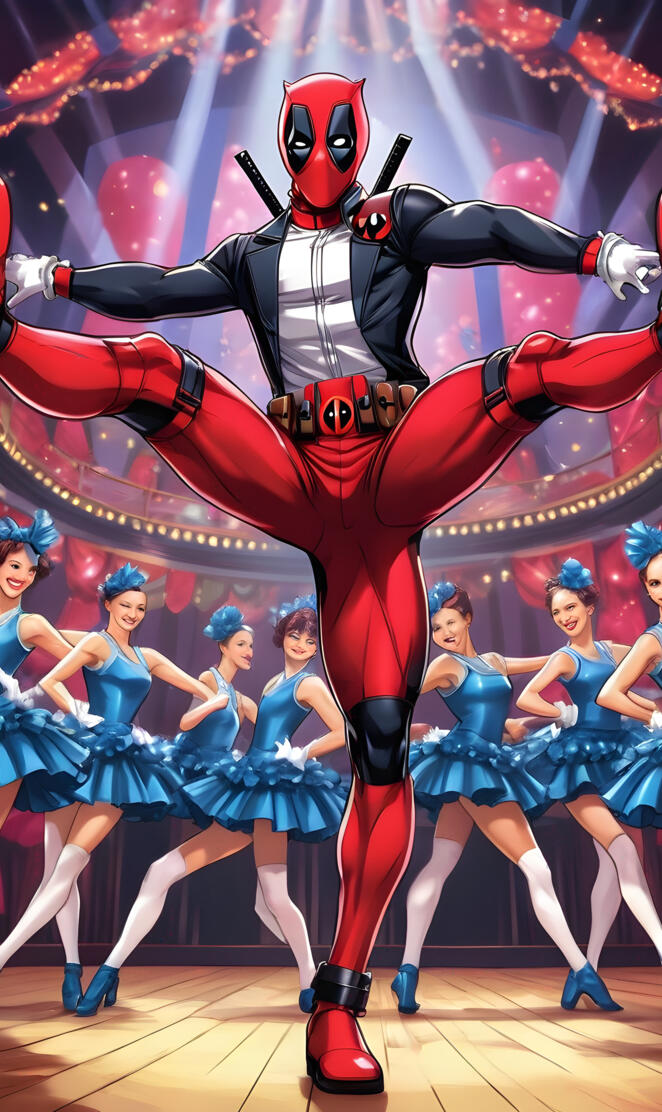 Deadpool Rockettes