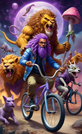 wizard dude and his gang