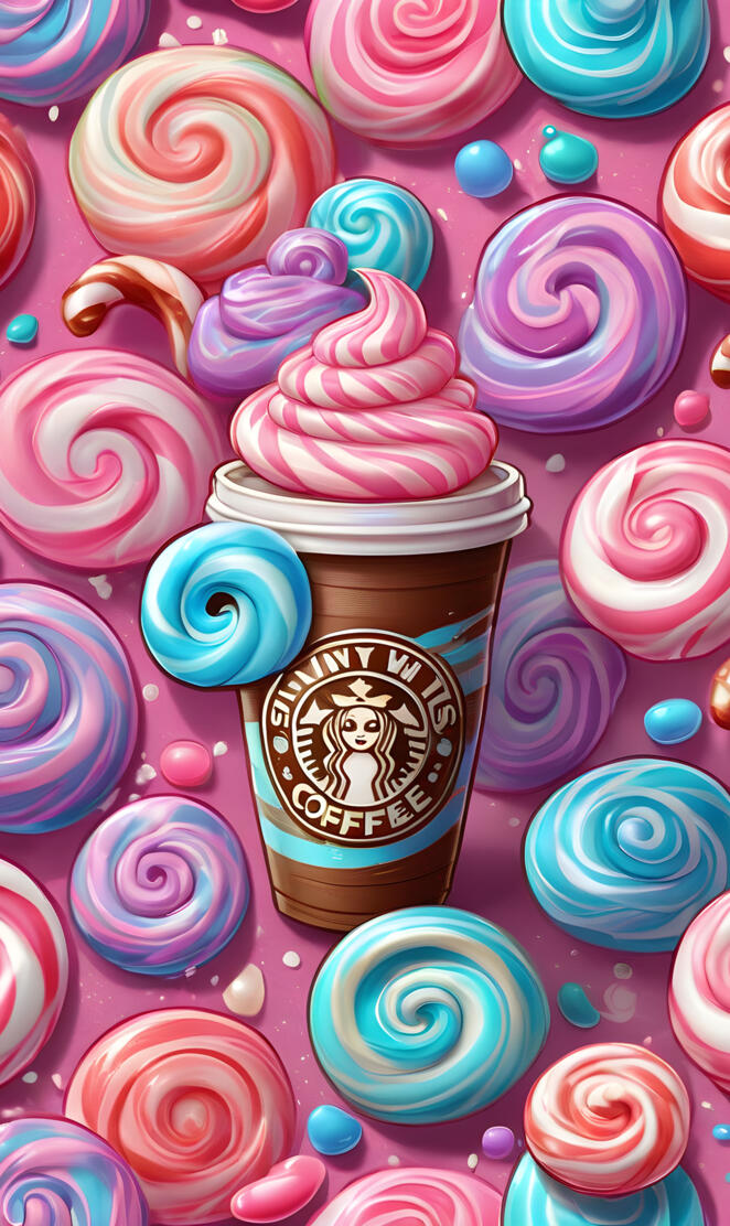 cotton candy coffee