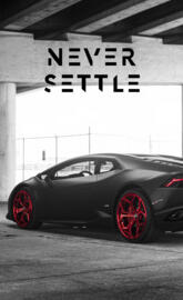 Never Settle Lambo