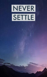 Never Settle