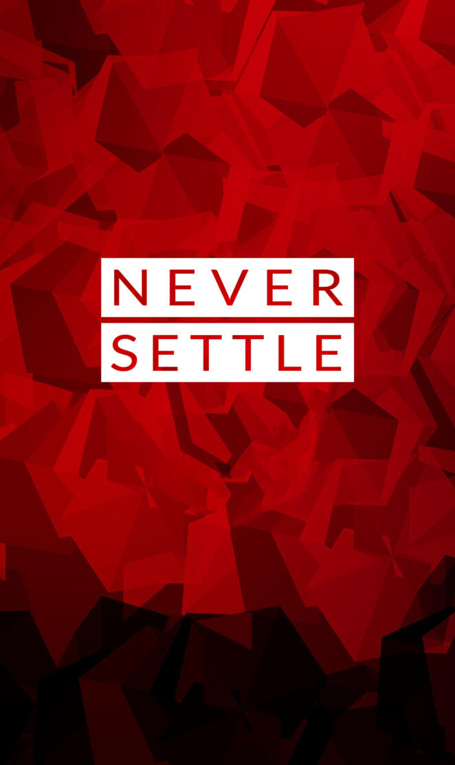 Never Settle