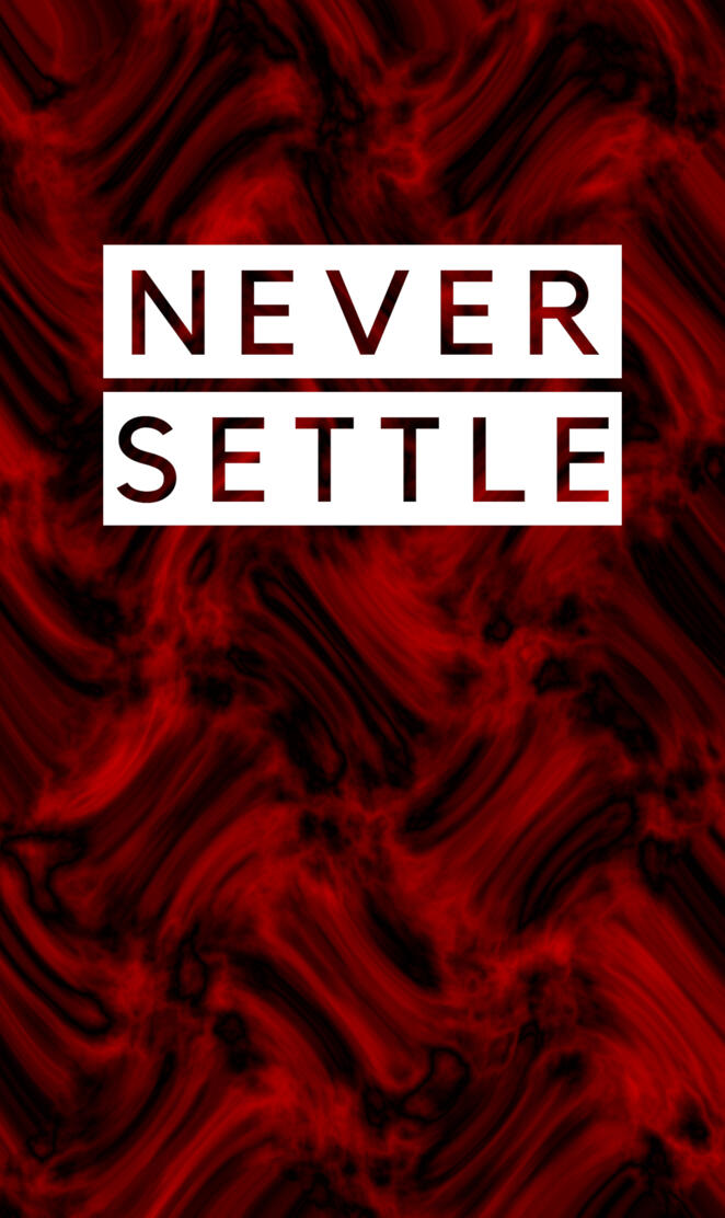 Never Settle
