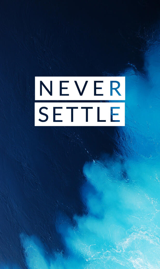 NEVER SETTLE