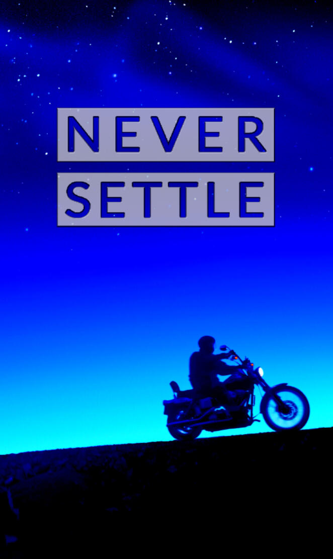 Never Settle Bike