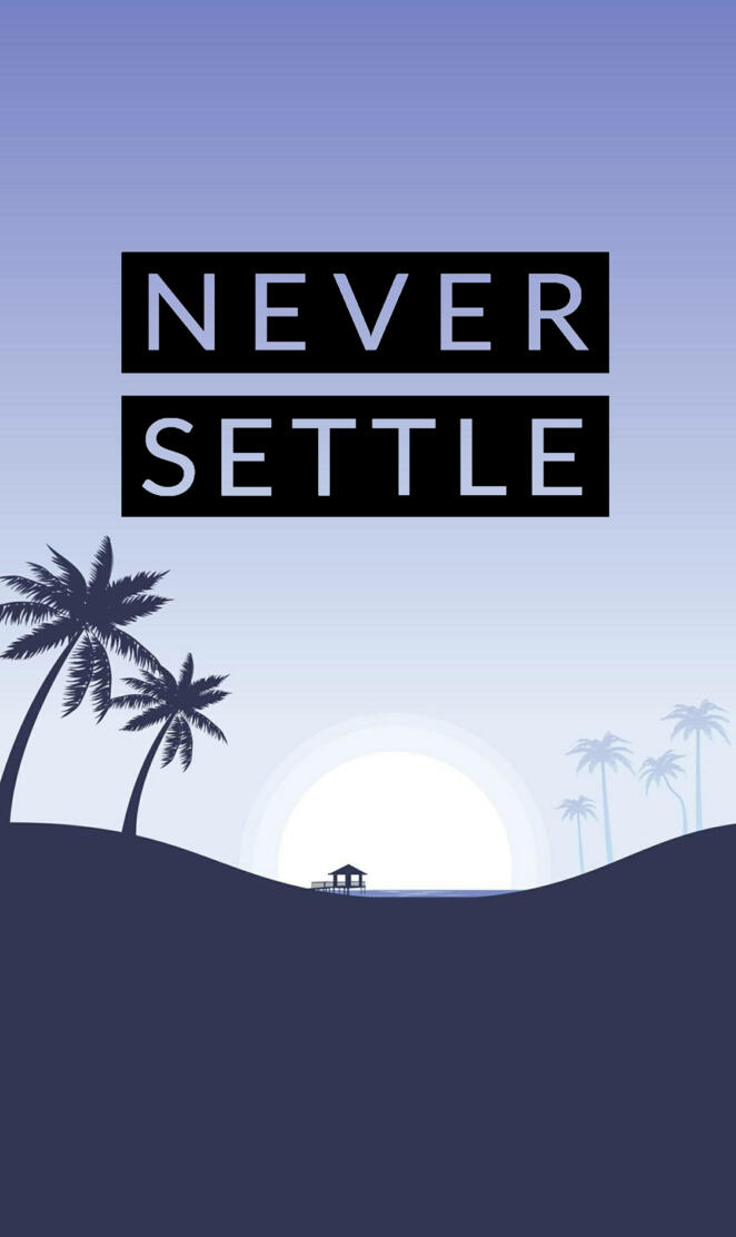 Never Settle Beach