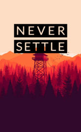Never Settle Forest