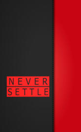 Oneplus Never Settle
