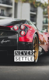 Never settle srt