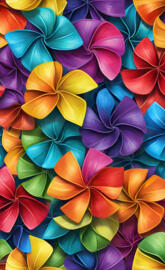 flowing colour immersed