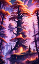 Enchanted Twilight: A Fantasy Forest Escape