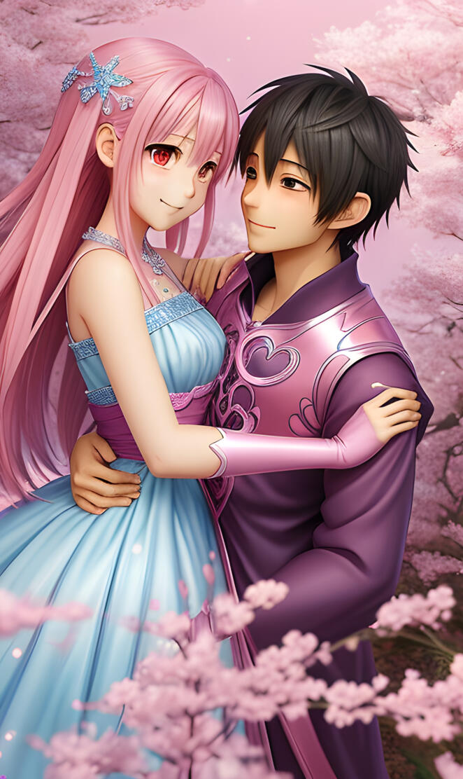 Anime couple