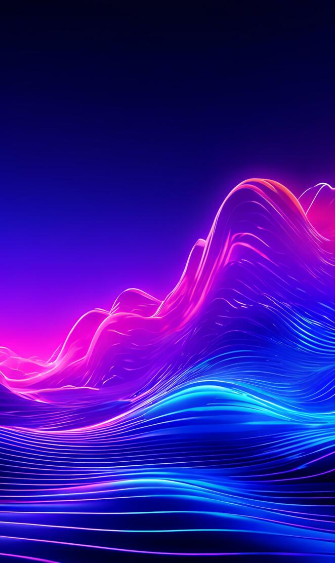 Neon Abstract wave