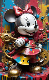 Back to the FUTURE "Tin Man Minnie Mouse" 📍✨💙