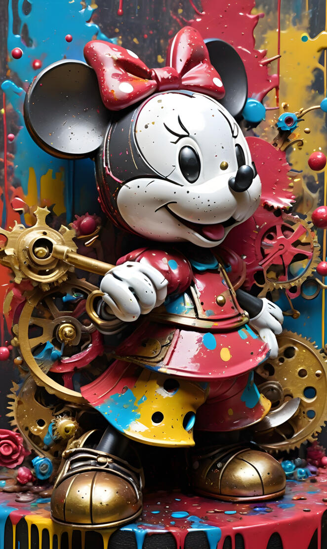 Back to the FUTURE "Tin Man Minnie Mouse" 📍✨💙