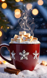 warm Christmas morning drink