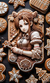 FF7 Remake - Aerith Gainsborough 
PS. Merry Christmas 🎄🎁 ✨️