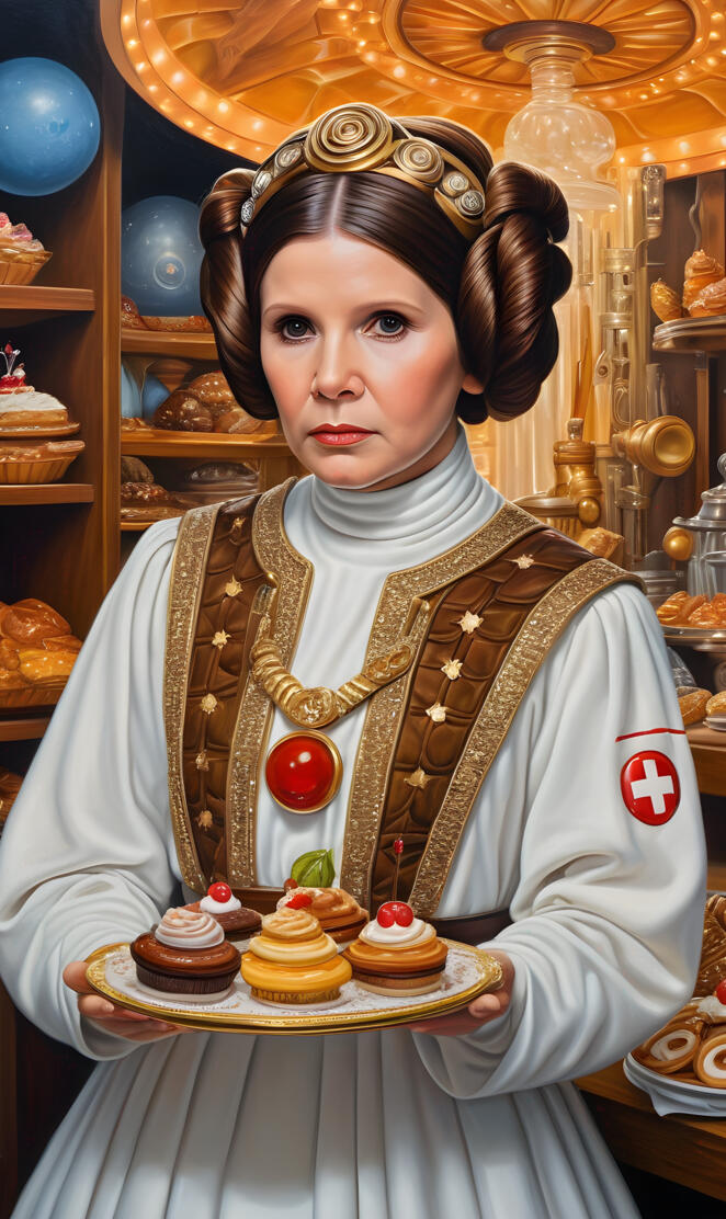 Leia, Swiss Bündner Nusstorte