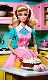 Baking Barbie