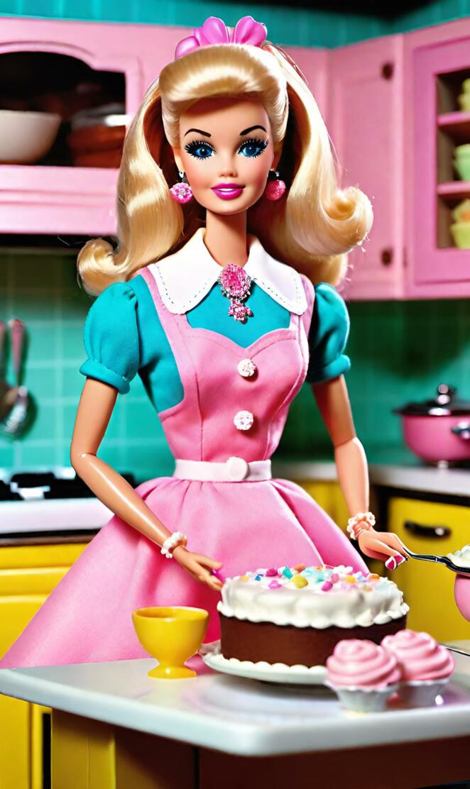 Baking Barbie